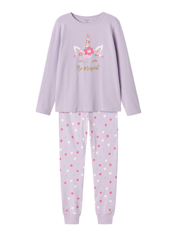 Name It Pyjama set -  PASTEL LILAC MAGICAL NOOS