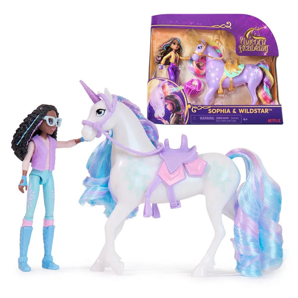 Unicorn Academy doll & Unicorn