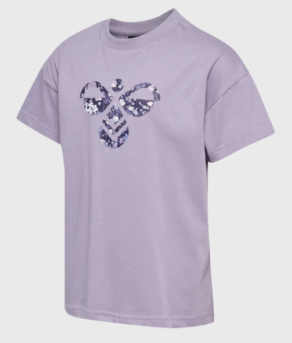 Hmllibi t-shirt lavender grey