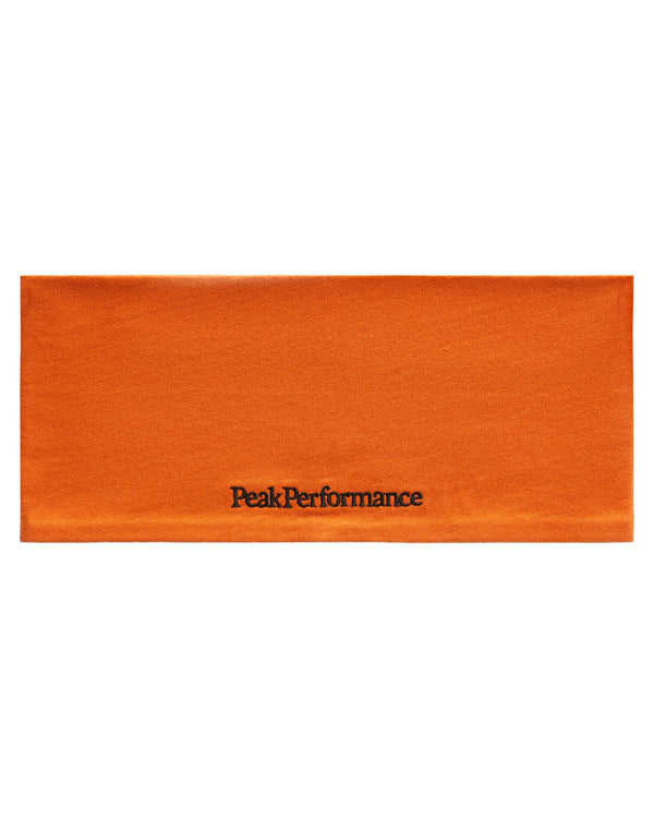 Peak Progress headband gold flame