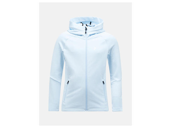 Jr Rider Mid Zip Hoodie cloud blue