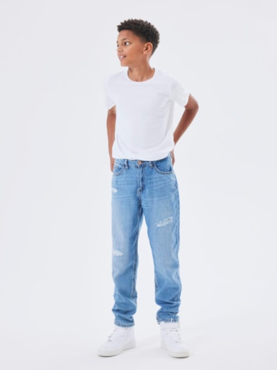 NKMSILAS TAPERED  JEANS 7998-BE NOOS