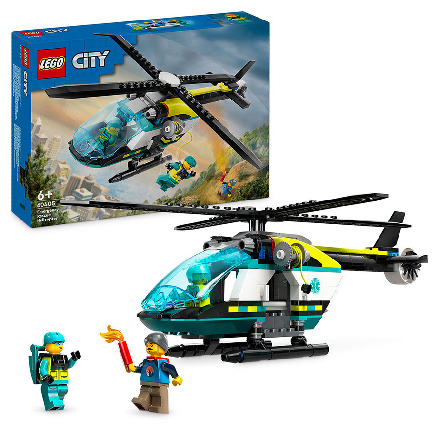 lego city Redningshelikopter