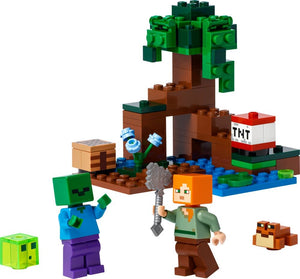Lego, Minecraft The swamp adventure