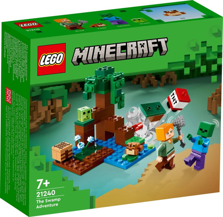 Lego, Minecraft The swamp adventure