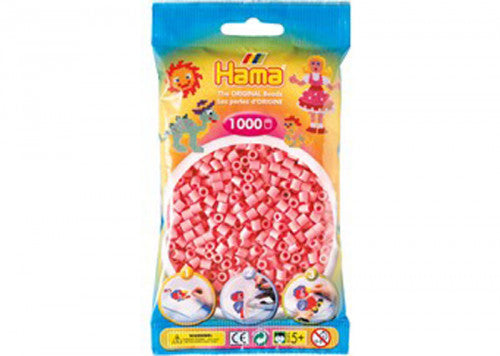 Hama Midi Beads 1000 pcs Pink